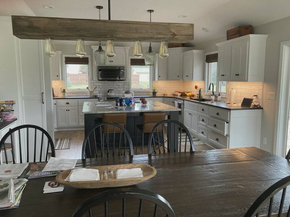 Cabinet finishing project 3
